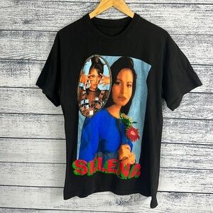 Vintage Selena Quintanilla USA Made 1995 Rap Tee Shirt 20” x 29.5”